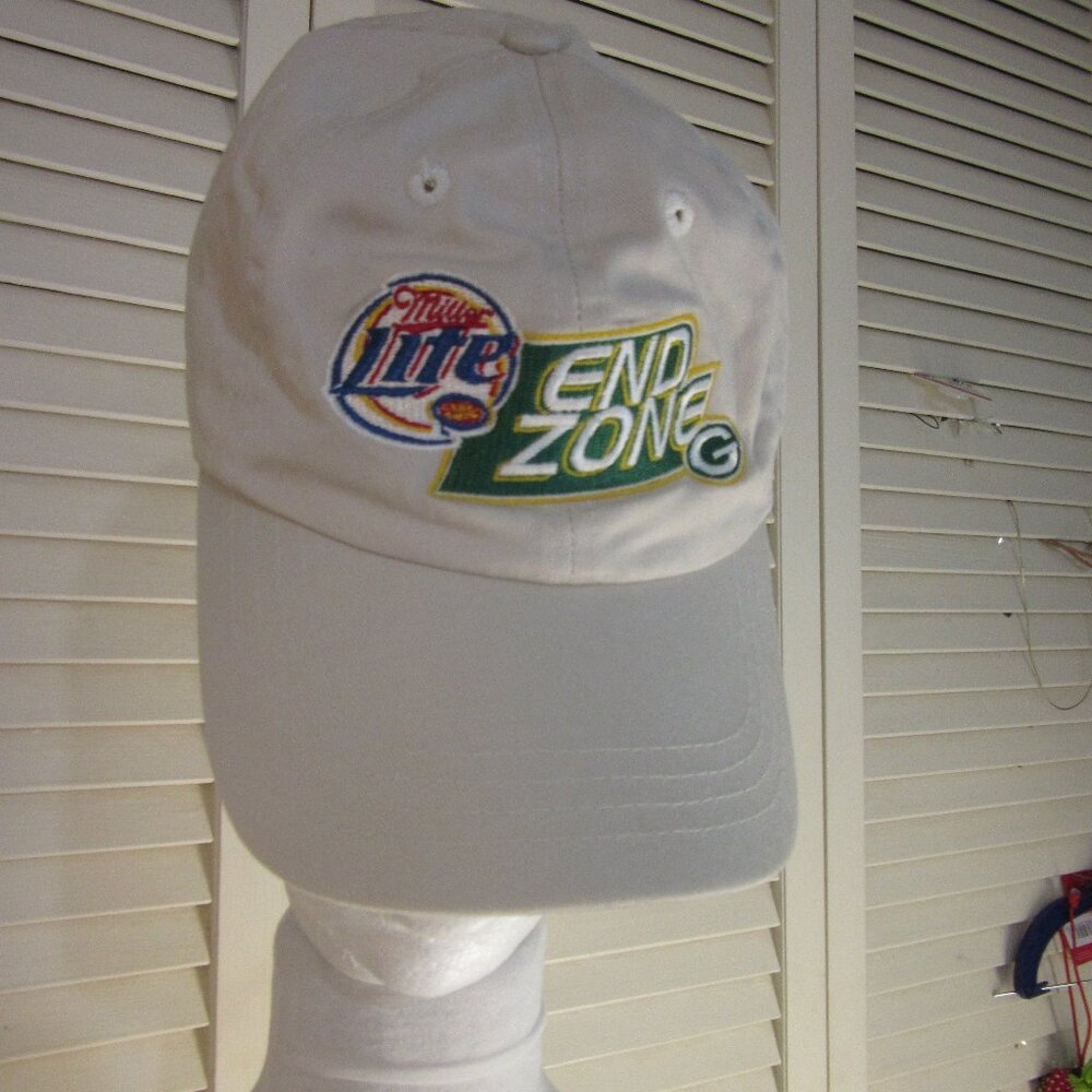 Miller Lite/Green Bay End Zone Baseball Cap